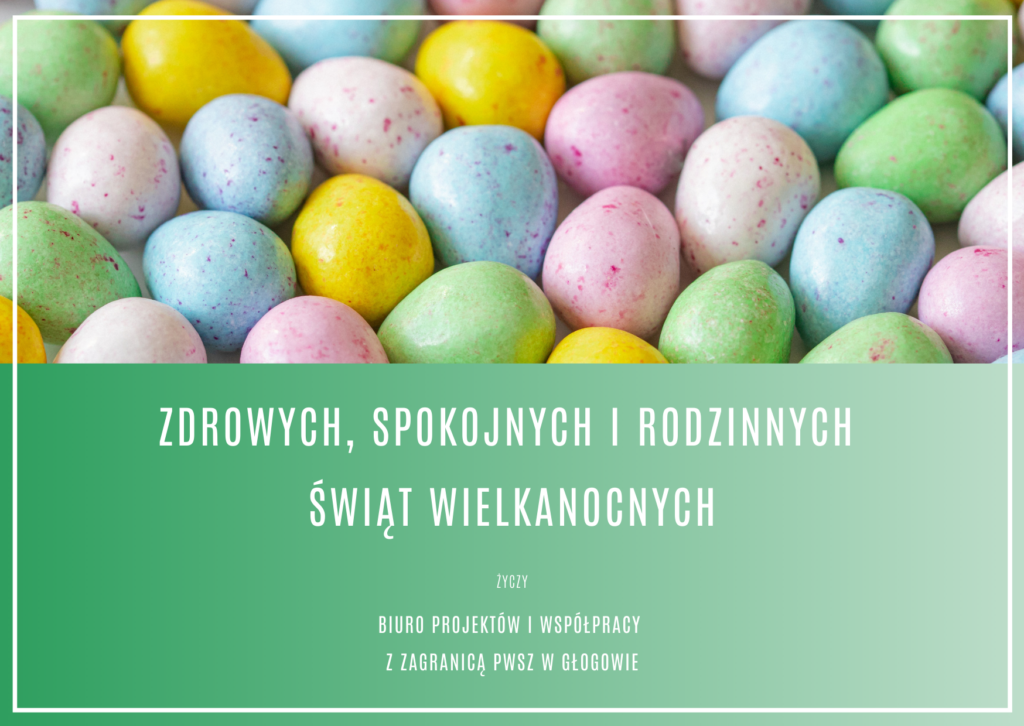 kartka z życzeniami Wielkanocnymi
