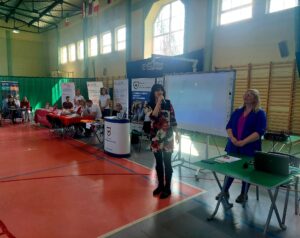 promocja programu Erasmus+ w Zespole Szkół im. gen. Sylwestra Kaliskiego w Górze
