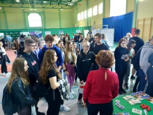 promocja programu Erasmus+ w Zespole Szkół im. gen. Sylwestra Kaliskiego w Górze