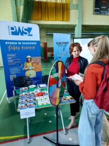 promocja programu Erasmus+ w Zespole Szkół im. gen. Sylwestra Kaliskiego w Górze