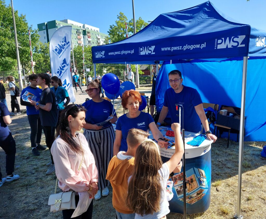 Promocja programu Erasmus+ podczas Dni Głogowa 2023
