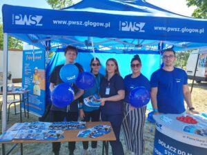 Promocja programu Erasmus+ podczas Dni Głogowa 2023