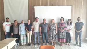 dr Anna Ziółkowska oraz dr Katarzyna Miłek w Uşak Üniversitesi (Turcja)