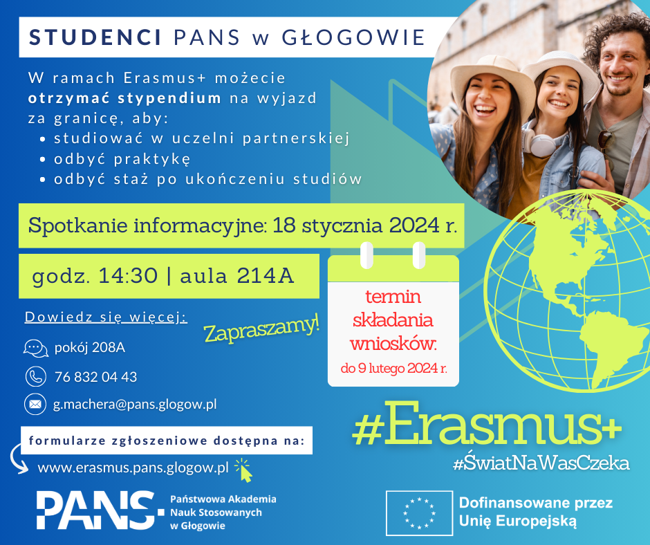 plakat rekrutacja studentów