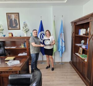 dr Katarzyna Miłek w Uşak University (Turcja)