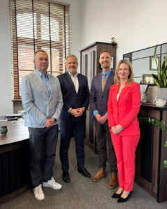 Spotkanie władz uczelni z ekspertem zagranicznym w ramach programu Erasmus+