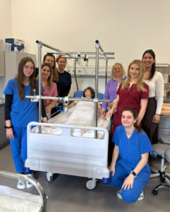 Zajęcia w Centrum Symulacji Medycznej Erasmus+ pielęgniarstwo